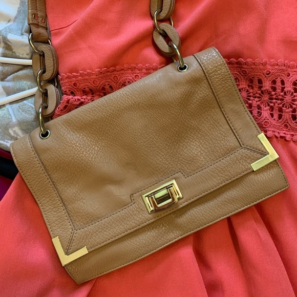 Olivia + Joy tan handbag - Picture 1 of 5
